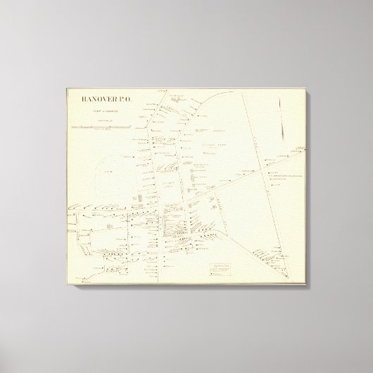 Hannover PO Leinwanddruck (Vorderseite)