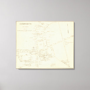 Hannover PO Leinwanddruck