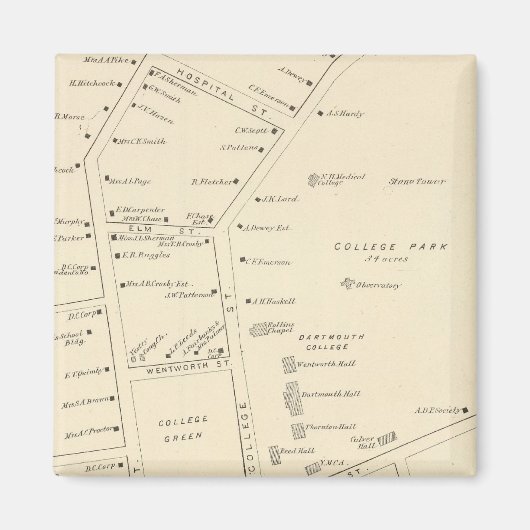 Hannover PO Magnet (Vorne)