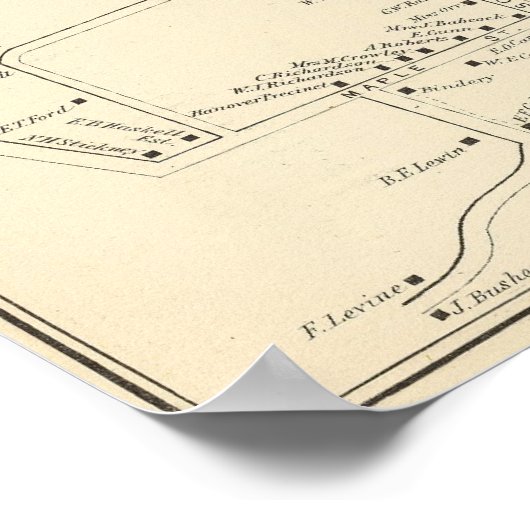 Hannover PO Poster (Ecke)