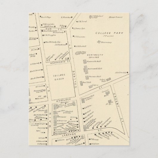 Hannover PO Postkarte (Vorderseite)