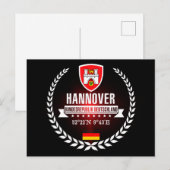 Hannover Postkarte (Vorne/Hinten)