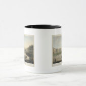 Hannover quadrieren, graviert durch Robert Pollard Tasse (Zentrum)