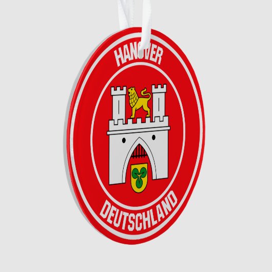 Hannover RundEmblem Ornament (Vorderseite)