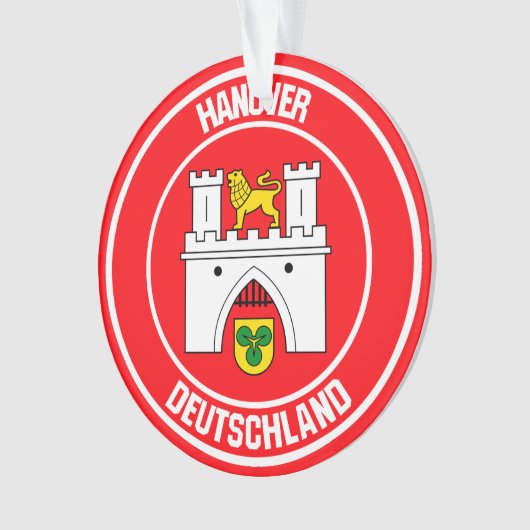 Hannover RundEmblem Ornament (Vorderseite)