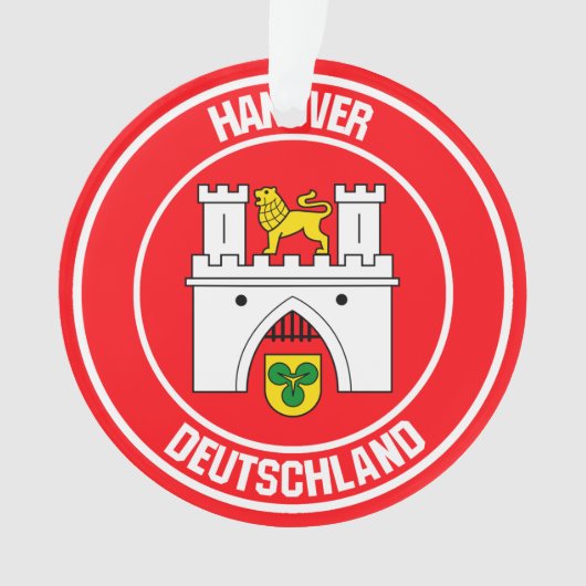 Hannover RundEmblem Ornament (Vorderseite)