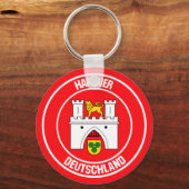 Hannover RundEmblem Schlüsselanhänger (Vorderseite)