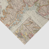 Hannover, Schleswig-Holstein Seidenpapier (Ausschnitt)