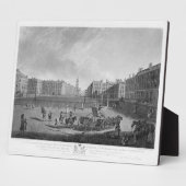 Hannover Square, von einem Set mit vier Aussichten Fotoplatte (Seite)