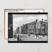 Hannover Street und die Bank of England, um 1850er Postkarte (Vorne/Hinten)