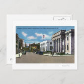 Hannover Street View der Post Postkarte (Vorne/Hinten)