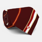 Hannover Streifen-Flagge Krawatte (Gerollt)