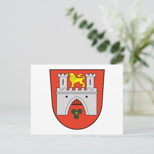 Hannover-Wappen Postkarte (Stehend Vorderseite)