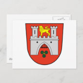 Hannover-Wappen Postkarte (Vorne/Hinten)