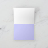 Hannukah Blume Menorah Karten (Innenseite)