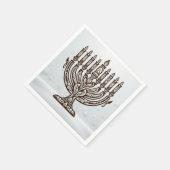 Hannukah Celebration Serviette (Ecke)