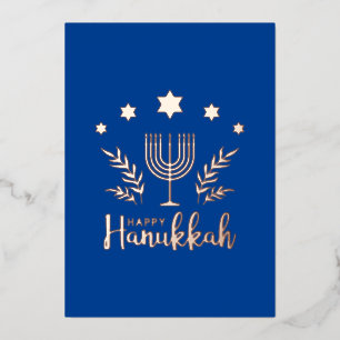 Hannukah Folien Feiertagskarte