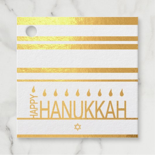 Hannukah Geschenkanhänger (Vorderseite)