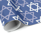 Hannukah Geschenkpapier (Rolleneckpunkt)