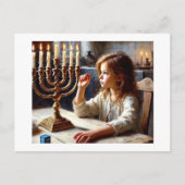 Hannukah Lights, Postkarte (Vorderseite)