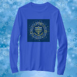 Hannukah Menorah T - Shirt<br><div class="desc">Feiern Sie acht Tage und acht Nächte des Festivals der Lichter mit Hanukkah-Karten und Geschenken. Das Lichterfest ist hier. Lächle die Menorah,  spiele mit dem dreiel und feiere auf Latkes und Sufganiyots. Feiern Sie den Geist von Hanukkah mit Freunden,  Familie und Lieben,  indem Sie ihnen Happy Hanukkah wünschen.</div>