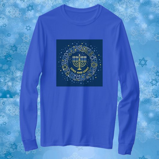 Hannukah Menorah T - Shirt