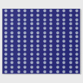 Hannukah Menorah und Star Geschenkpapier (Flach)