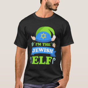 Hannukah Pj Set Funny Jewish T Shirts Chanukah Elf