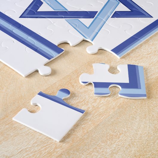 Hannukah Symbole Puzzle (Seite)