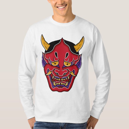 Hannya (般 若 面) T-Shirt (Vorderseite)