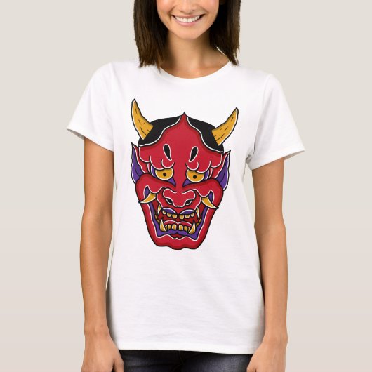 Hannya (般 若 面) T-Shirt (Vorderseite)
