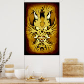 Hannya in 2 poster (Küche)