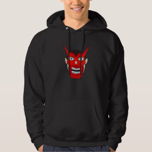 Hannya Japanese Noh Theater Hoodie