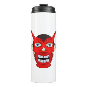 Hannya Japanese Noh Theater Thermosbecher