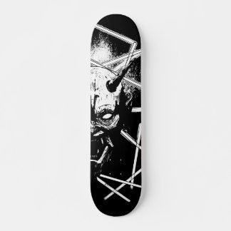 Hannya Mask 8189 - Variant - Schwarz & Weiß Skateboard