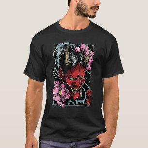 Hannya Mask Traditionelles Oriental Tattoo Demon G T-Shirt