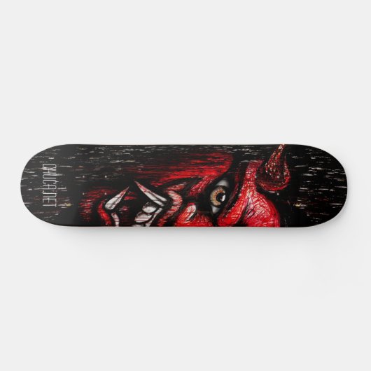 Hannya Maske Skateboard (Horizontal)