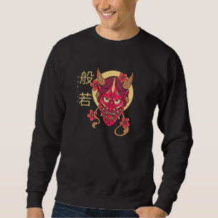 Hannya-Maske Sweatshirt