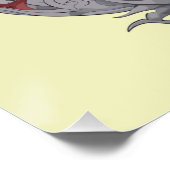 Hannya Maske Tattoo Poster (Ecke)