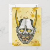 Hannya Postkarte (Vorne/Hinten)