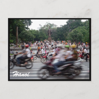 Hanoi-Geschwindigkeit Postkarte