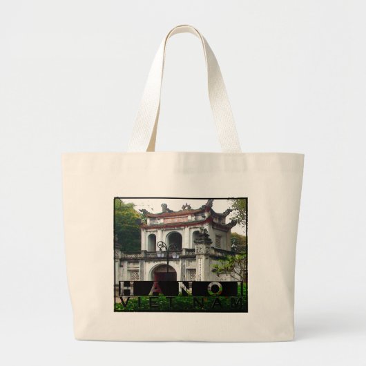Hanoi Jumbo Stoffbeutel (Vorne)