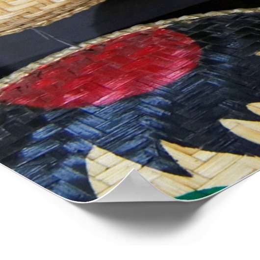 Hanoi Masks At Market Poster (Ecke)