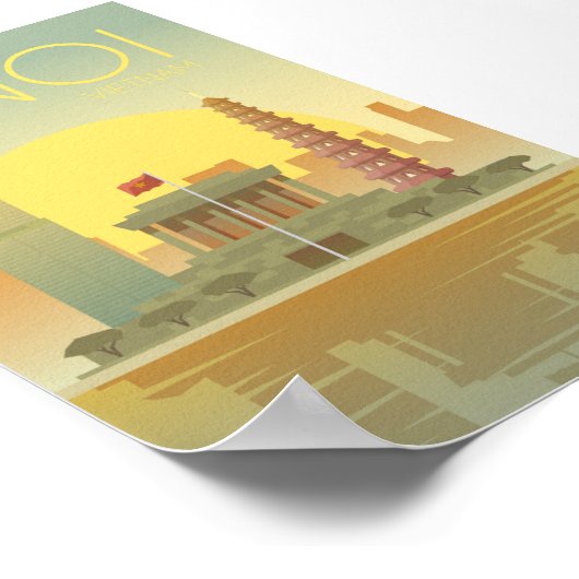 Hanoi Poster (Ecke)