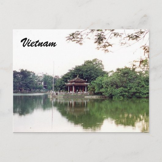 Hanoi Postkarte (Vorderseite)