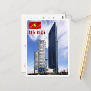 Hanoi - Sehenswürdigkeit Tower - Vietnam - Postkarte