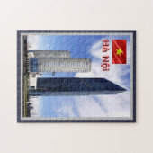 Hanoi - Sehenswürdigkeit Tower - Vietnam - Puzzle (Horizontal)