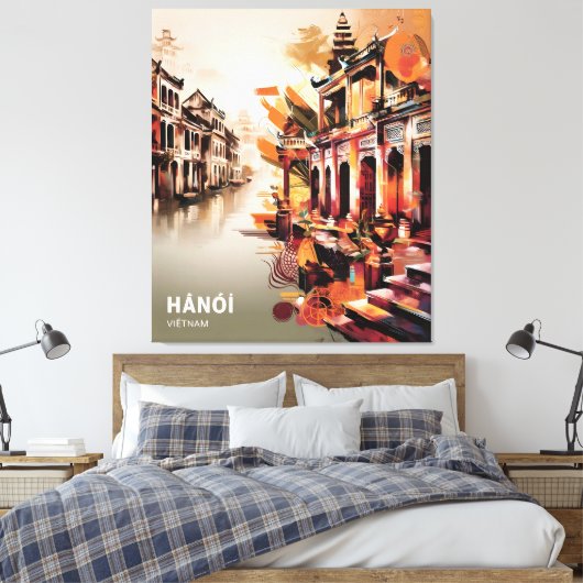 Hanoi Serenity Leinwanddruck (Insitu (Schlafzimmer))