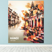 Hanoi Serenity Leinwanddruck (Insitu (Holzboden))