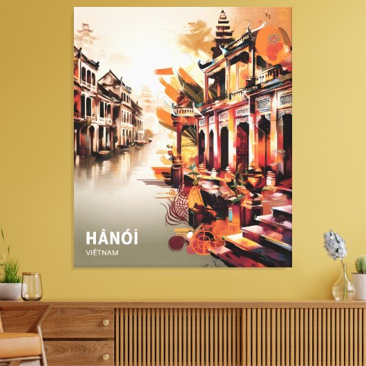Hanoi Serenity Leinwanddruck (Insitu (Wohnzimmer))